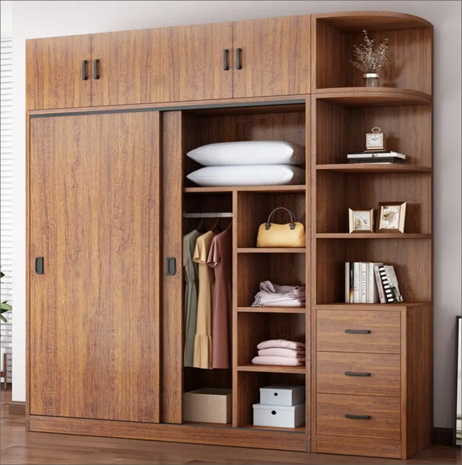 lemari 4 Lemari Pakaian Timeless Wood - Image 1