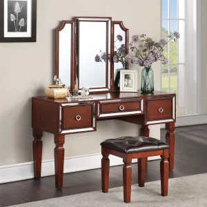 Meja Rias Wooden Grace