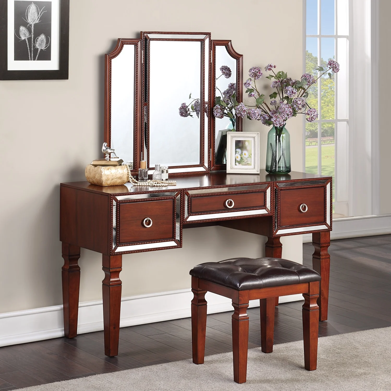 meja rias 2 Meja Rias Wooden Grace - Image 1